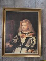 prent/ schilderij met meisje, Ophalen