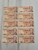 Polen 10x100 Złoty 1988 Bankbiljetten, Postzegels en Munten, Bankbiljetten | Europa | Niet-Eurobiljetten, Ophalen of Verzenden