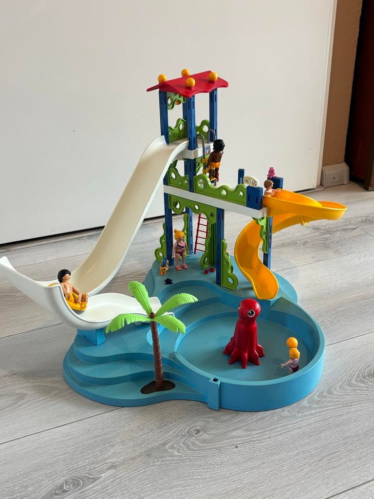 Playmobil zwembad groot, Ophalen, Gebruikt, Complete set
