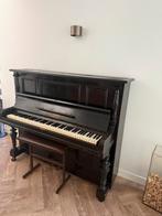 Antieke Piano Gebruder Zimmermann Leipzig, Ophalen, Gebruikt, Zwart, Piano