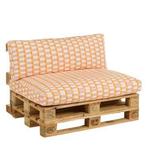 Karwei 2-delig palletkussenset oranje/roze, Ophalen of Verzenden, Zo goed als nieuw