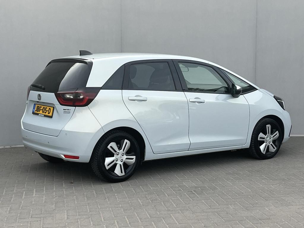 Honda Jazz 1.5 e:HEV Executive / Dealer Onderhouden / Androi, Auto's, Honda, Euro 6, Leder en Stof, Wit, Bedrijf