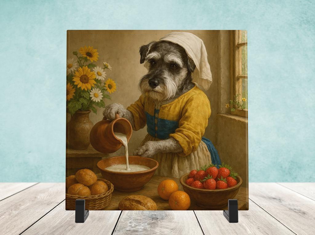 Het Melkmeisje - Schnauzer, Verzenden, Nieuw