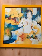 Frans Aquarel Kunstwerk !!!!!!!, Ophalen of Verzenden