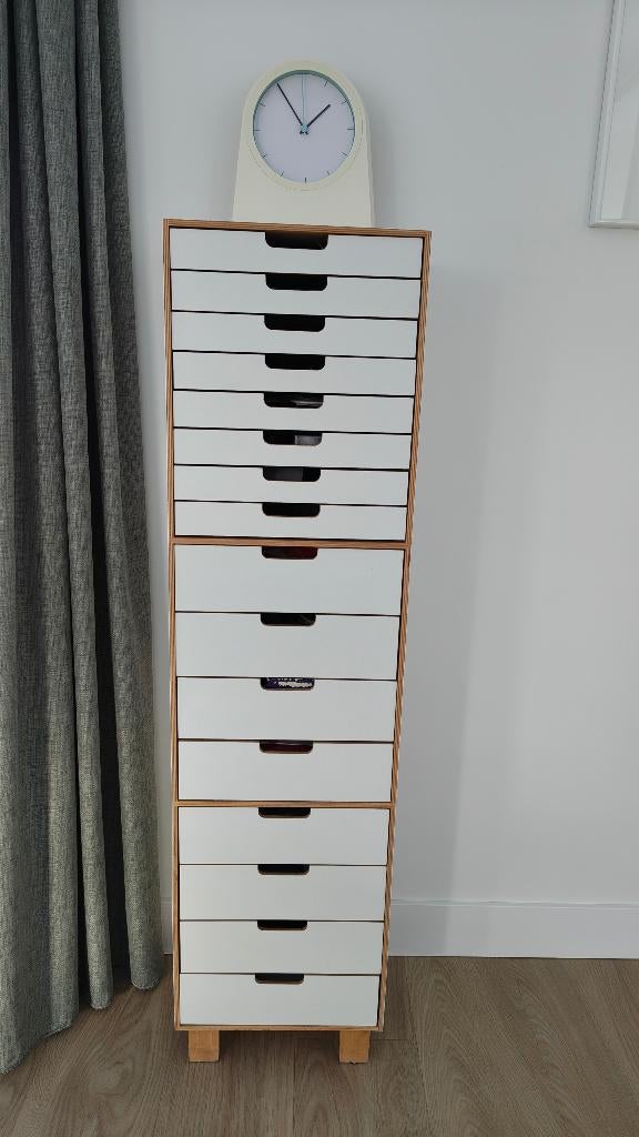 Ikea Poffare klok, jaren 90, Ophalen of Verzenden, Zo goed als nieuw, Analoog, Overige typen