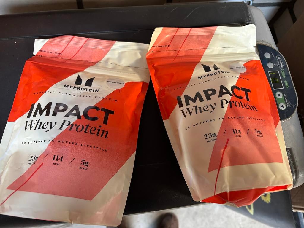 Impact whey proteine poeder, Ophalen of Verzenden, Nieuw