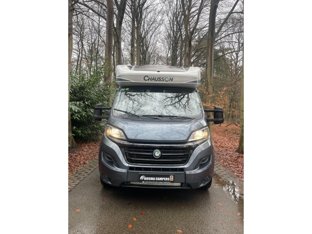 Chausson 727 GA Enkele Bedden Hefbed 2x Airco 2017, Ringverwarming, Fiat, Airbags, Koelkast
