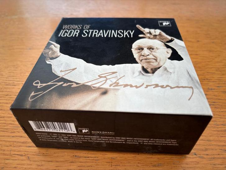 Igor Stravinsky ‎– Works Of Igor Stravinsky 22 cd boxset, Cd's en Dvd's, Cd's | Klassiek, Gebruikt, Overige typen, Modernisme tot heden