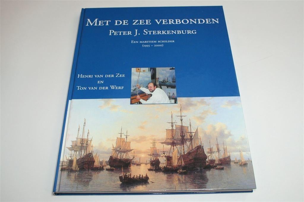 Kunstboek Peter J. Sterkenburg — 'Met de Zee Verbonden', Ophalen of Verzenden, Gelezen