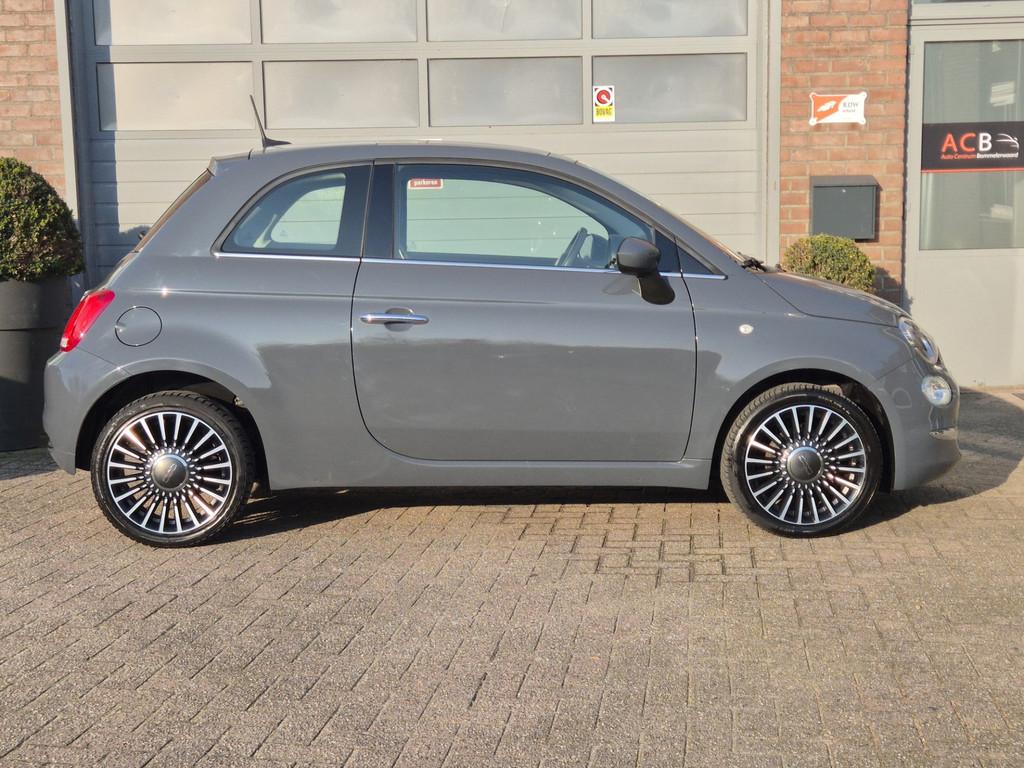 Fiat 500 1.2 Lounge Navigatie / 4 cilinder / Panorama dak., Auto's, Voorwielaandrijving, Stof, Gebruikt, 4 cilinders