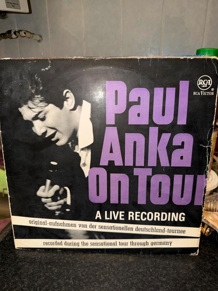 T1. Paul Anka On Tour - Live Recording LP (RCA Victor), Cd's en Dvd's, Vinyl | Pop, Gebruikt, 1960 tot 1980, 12 inch, Ophalen of Verzenden