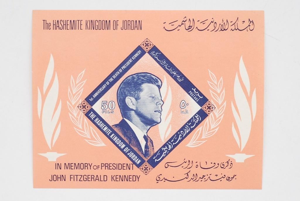 John F. Kennedy - JFK Jordan 1965, Postzegels en Munten, Postzegels | Amerika, Verzenden, Postfris, Noord-Amerika