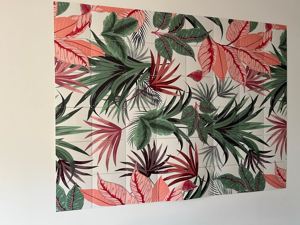 IXXI Pink Jungle Wanddecoratie 120x160 cm, Ophalen of Verzenden, Gebruikt