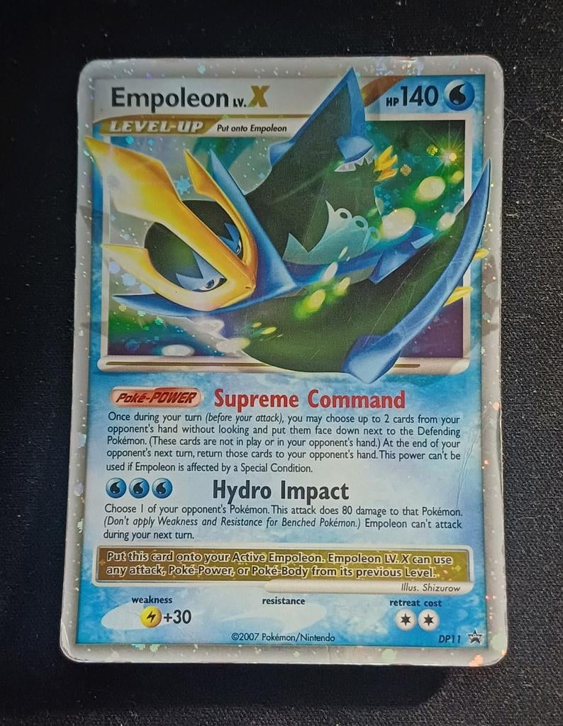 Pokémon promo Empoleon LV.X DP11, Ophalen of Verzenden