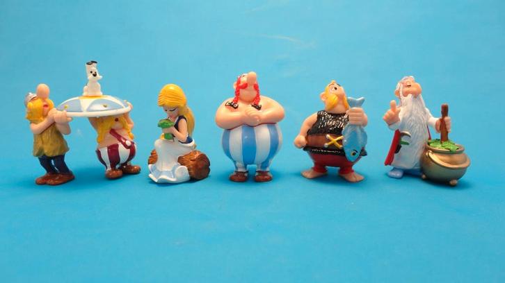 ferrero - asterix en de romeinen - 10 stuks -     - 01032026, Verzamelen, Verrassingseieren, Zo goed als nieuw, Hardplasticfiguren