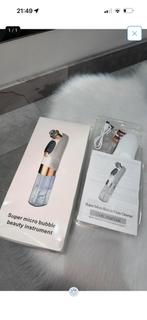 Gezichtsreiniger vacuum set, Sieraden, Tassen en Uiterlijk, Uiterlijk | Gezichtsverzorging, Ophalen of Verzenden, Zo goed als nieuw