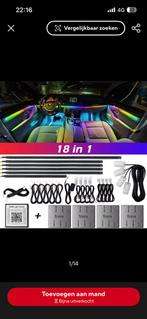 18-in-1 Auto Interieur Sfeerverlichting RGB LED Kit, Ophalen of Verzenden, Nieuw, Universele onderdelen