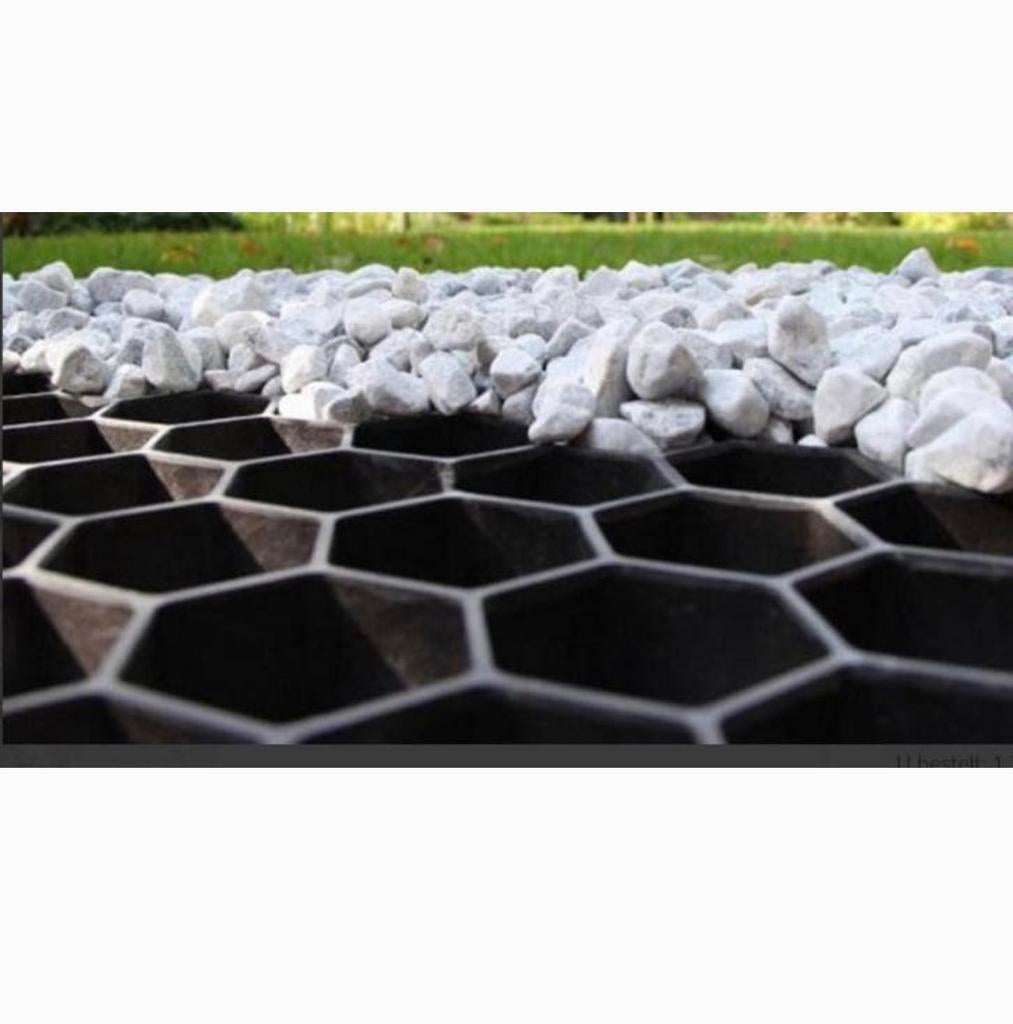 Grindplaten eurogravel met doek, Ophalen of Verzenden, Nieuw, Split