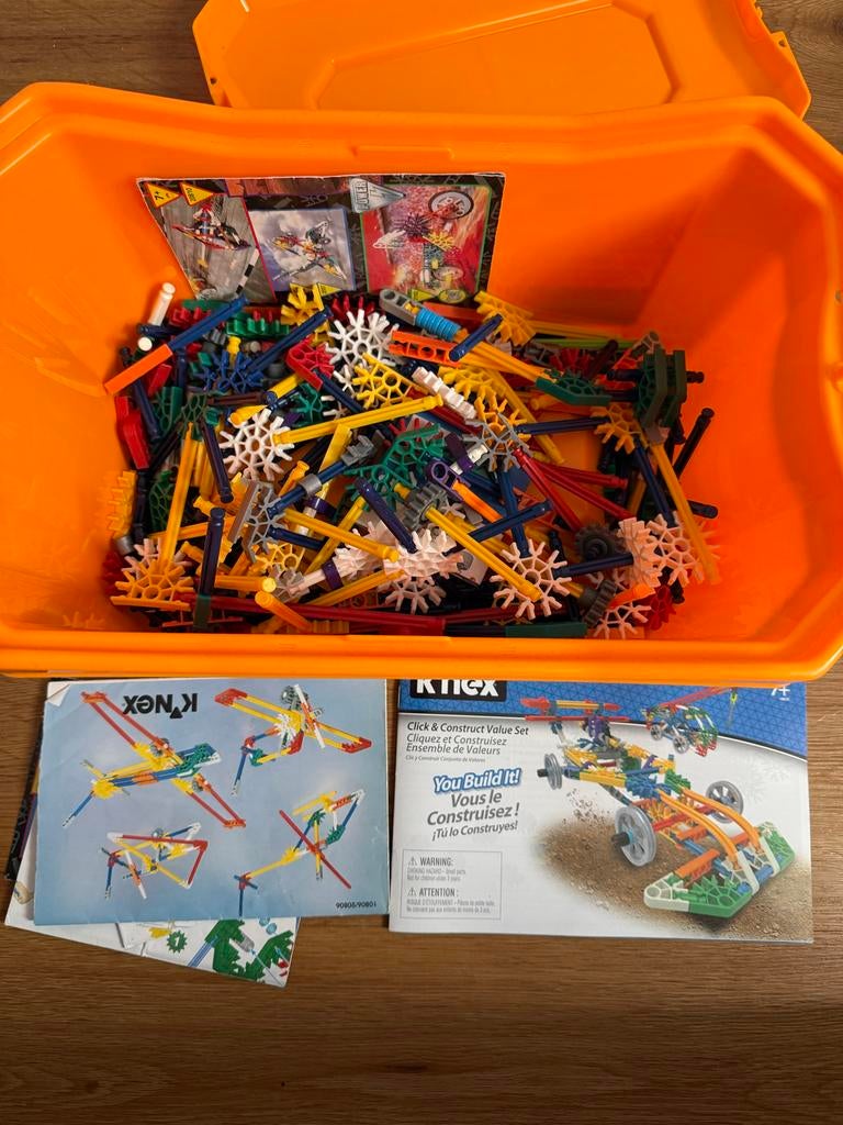 K'nex Bouwset - Klik & Construct Value Set, Ophalen of Verzenden, Gebruikt, K'nex