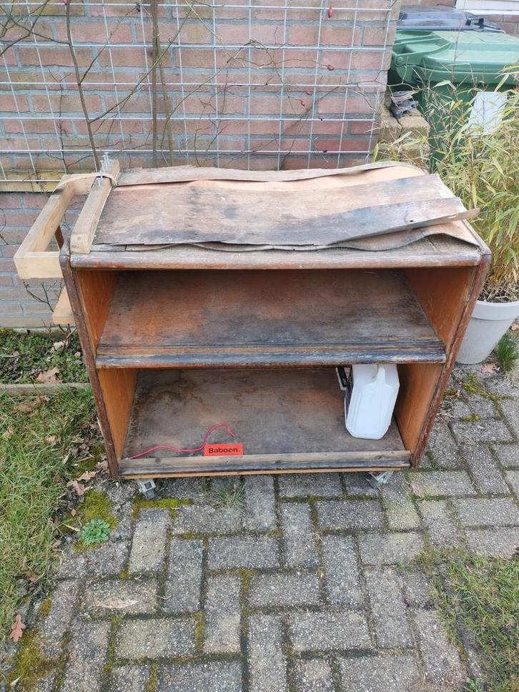 Gereedschapskar/werkbank, Doe-het-zelf en Verbouw, Werkbanken, Gebruikt, 70 tot 120 cm, Ophalen