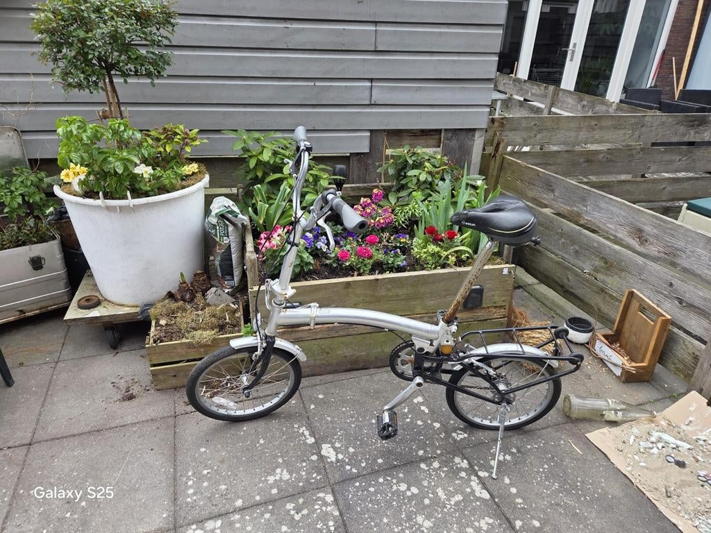 Vouwfiets buzbike anwb, Ophalen