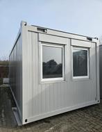 Kantoorunit, Bouwkeet, Schaftkeet, Woonunit, Zuipkeet. 6x3, Ophalen, Gebruikt