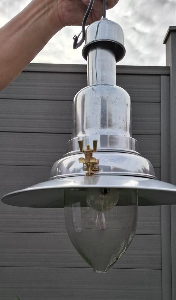 Industriële hanglamp - robuust en stijlvol, Antiek en Kunst, Ophalen of Verzenden