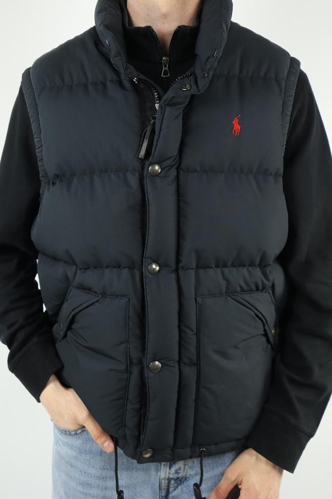 Ralph Lauren bodywarmer - L, Kleding | Heren, Bodywarmers, Maat 52/54 (L), -, Blauw, -