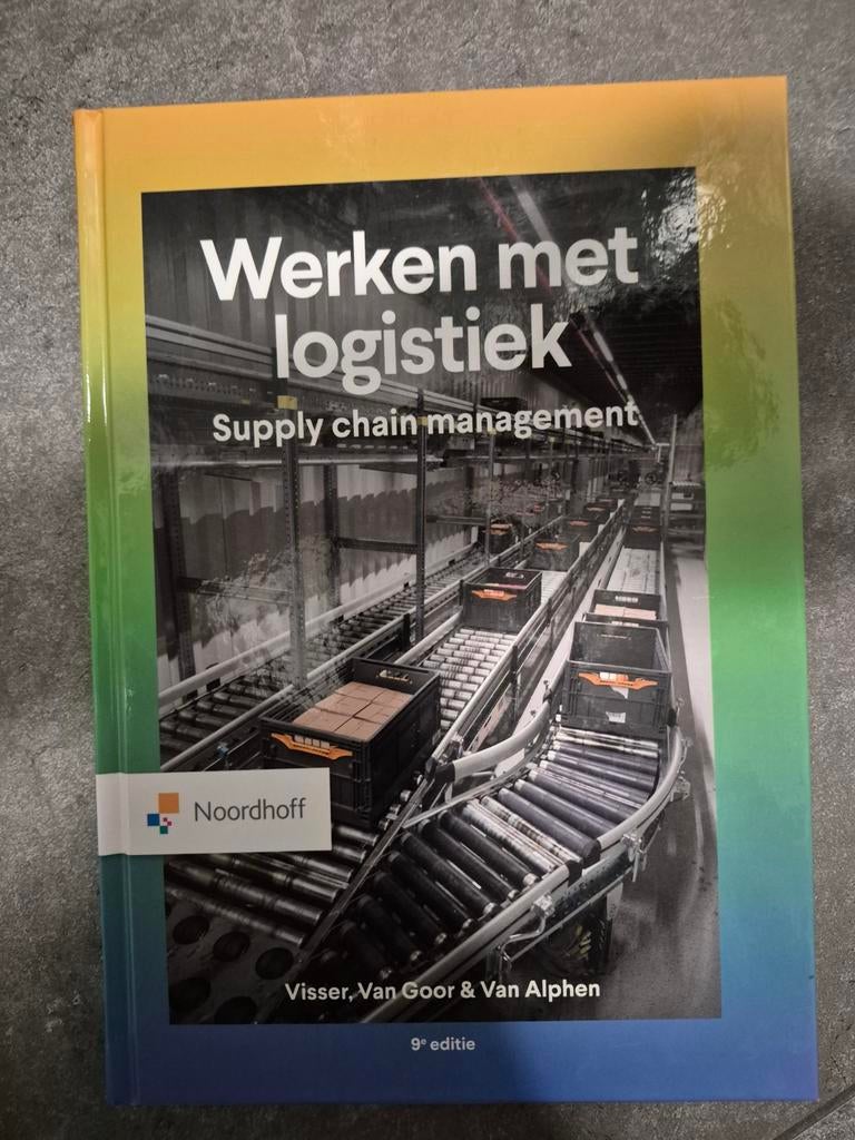 Ad van Goor - Werken met logistiek, Sociale wetenschap, Ophalen of Verzenden, Zo goed als nieuw, Ad van Goor; Hessel Visser; Muriël van Alphen