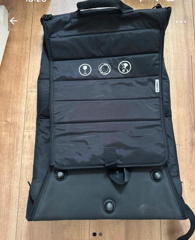 Bugaboo reistas zwart, Ophalen, Zo goed als nieuw, Kinderwagen, Bugaboo
