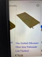 Hay Quilted zitkussen., Ophalen, Zo goed als nieuw