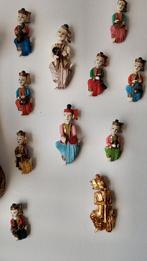 Aziatische houten handgeschilderde muzikant 11 stuksen, Ophalen