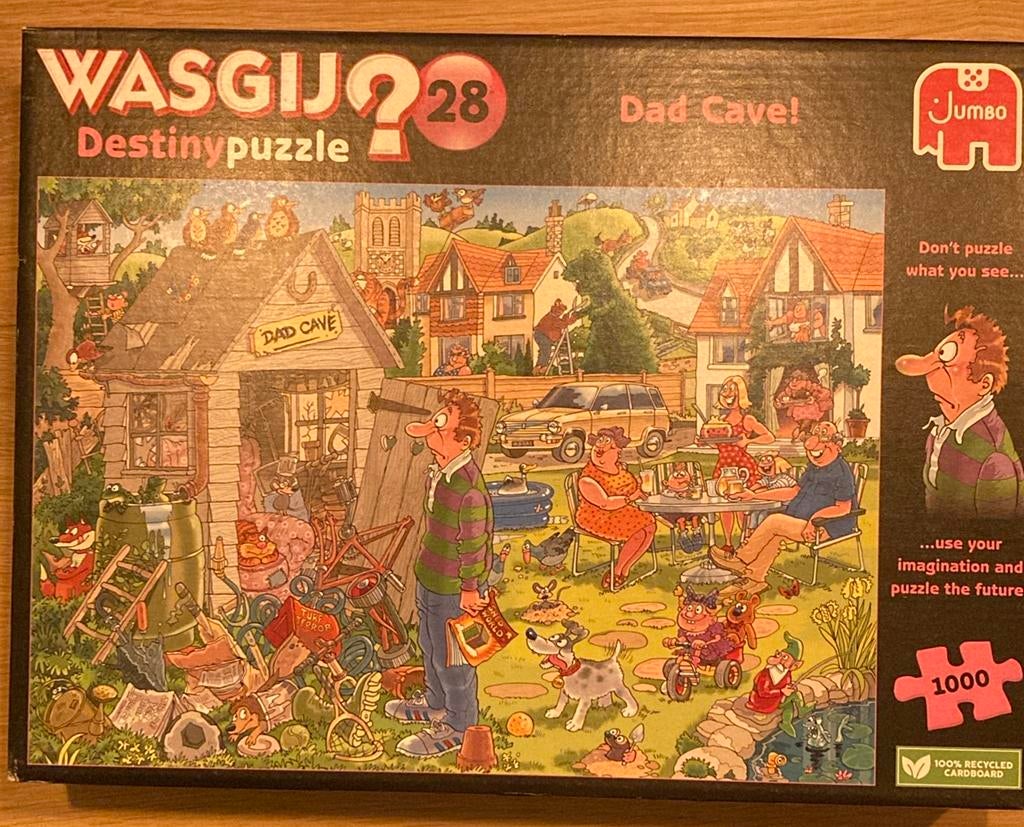 Wasgij Destiny No; 28, Ophalen of Verzenden, 500 t/m 1500 stukjes, Zo goed als nieuw, Legpuzzel