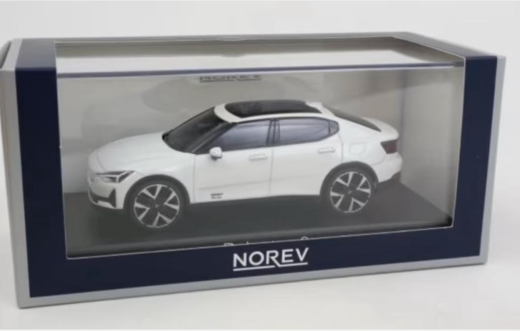Polestar 2 2024 Sneeuw Wit schaal 1/43 Norev ref. 872010, Verzenden, Nieuw, Auto, Norev