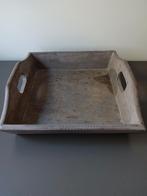 Houten dienblad 25 x 25 cm, Huis en Inrichting, Woonaccessoires | Dienbladen, Ophalen of Verzenden, Gebruikt, Vierkant, Hout
