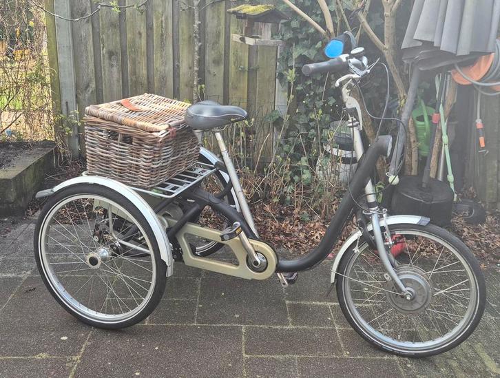 Elektrische volwassen driewieler Van Raam Maxi, Fietsen en Brommers, Fietsen | Driewielfietsen, Gebruikt, Ophalen