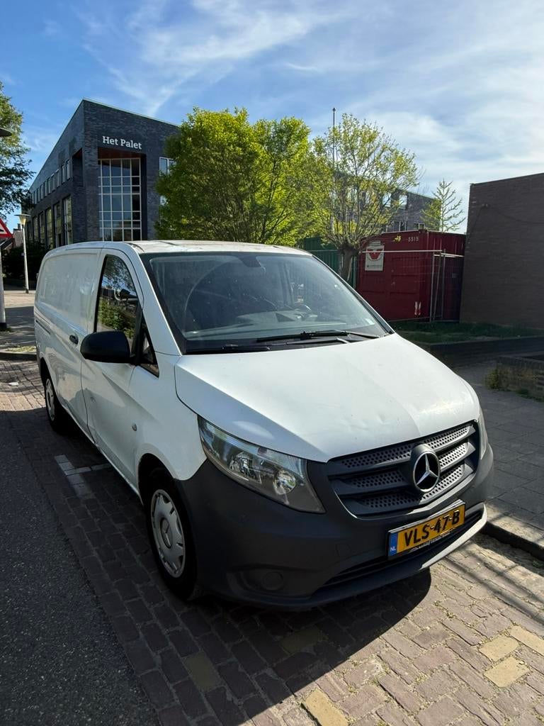 Mercedes-Benz Vito 1.6 CDI 65KW 2015 Wit, Auto's, 4 cilinders, Wit, Mercedes-Benz, 1200 kg