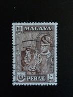 Engelse kolonie. Perak Malaya. 1957, Verzenden, Gestempeld, Zuidoost-Azië