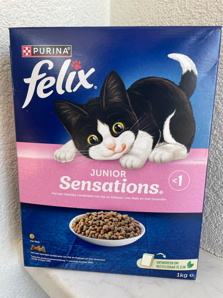 Felix Junior Sensations kattenbrokjes, Ophalen of Verzenden, Kat