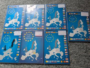 7 verschillende unc eurosets 2008-2014 beschikbaar voor biedingen