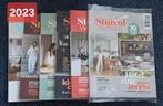Stijlvol Wonen - 25 Tijdschriften, Ophalen of Verzenden, Gelezen, Overige typen