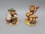 Hummel Goebel Beeldjes: Jongen met Konijnen & Meisje met Lam, Ophalen of Verzenden