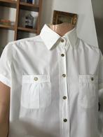 BURBERRY blouse maat XL origineel ZGAN, Kleding | Dames, Blouses en Tunieken, Wit, Maat 46/48 (XL) of groter, Ophalen of Verzenden