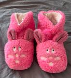 Warme zachte teddy pantoffels konijnen sloffen mt 31 roze, Meisje, Schoenen, Ophalen of Verzenden, Zo goed als nieuw