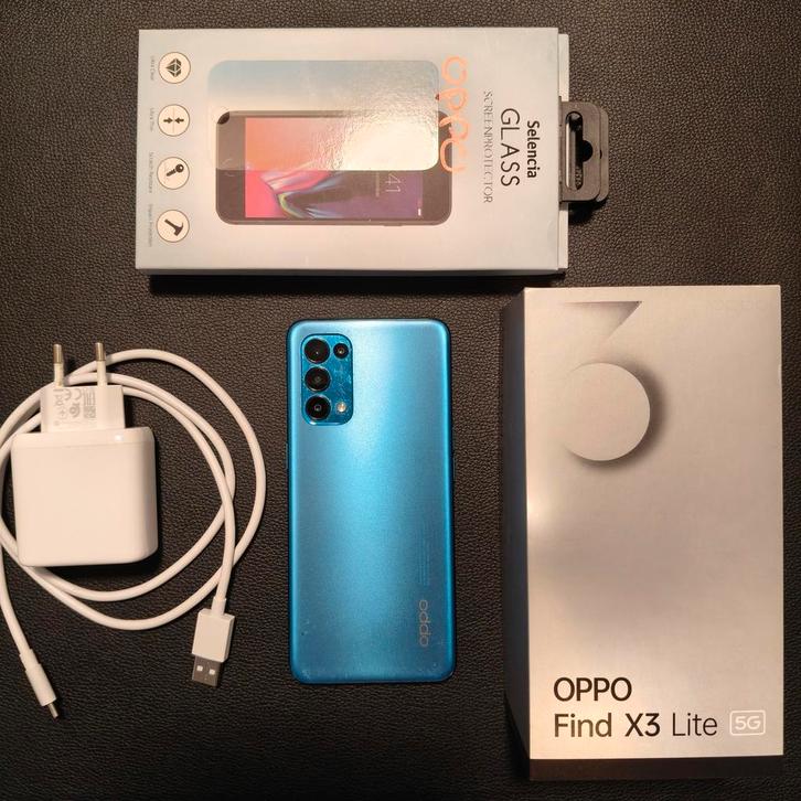 Oppo Find X3 Lite - Incl. Doos + 2 Screenprotectors, Telecommunicatie, Mobiele telefoons | Overige merken, Gebruikt, Zonder abonnement