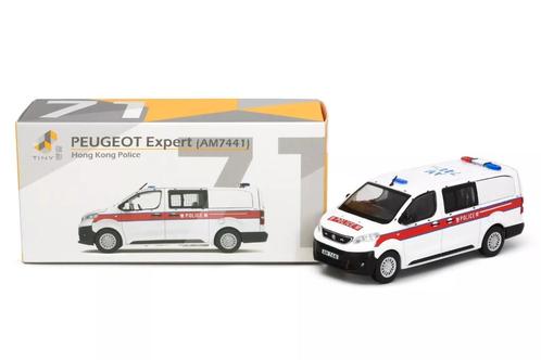 Peugeot Expert (AM7441) van Tiny. Hong Kong Police, Hobby en Vrije tijd, Modelauto's | Overige schalen, Nieuw, Auto, Ophalen of Verzenden