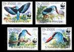 WWF BIRDS = IJSVOGEL = sv4st S TOME E PRINCIPE-005, Postzegels en Munten, Postzegels | Thematische zegels, Dier of Natuur, Verzenden