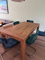 Eettafel 160cm lang en 90cm breed, Huis en Inrichting, Ophalen, Gebruikt, 50 tot 100 cm, Vijf personen of meer
