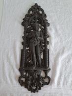 Antiek gietijzeren raamrooster (deur) ornament, Ophalen of Verzenden