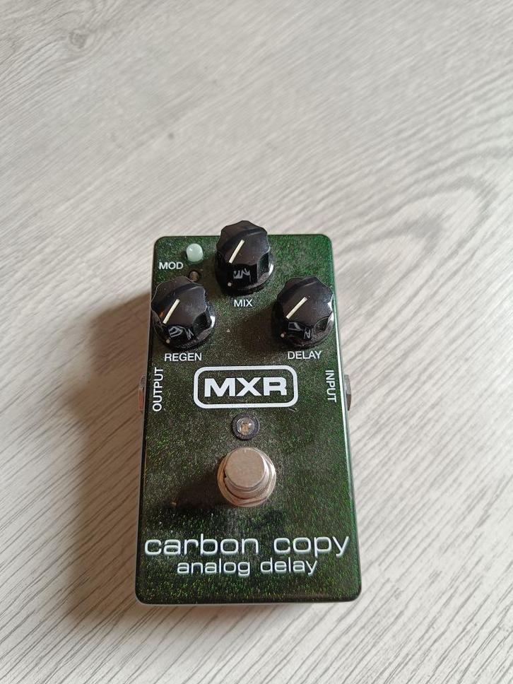 MXR Carbon Copy Analog Delay, Muziek en Instrumenten, Effecten, Zo goed als nieuw, Delay of Echo, Ophalen of Verzenden